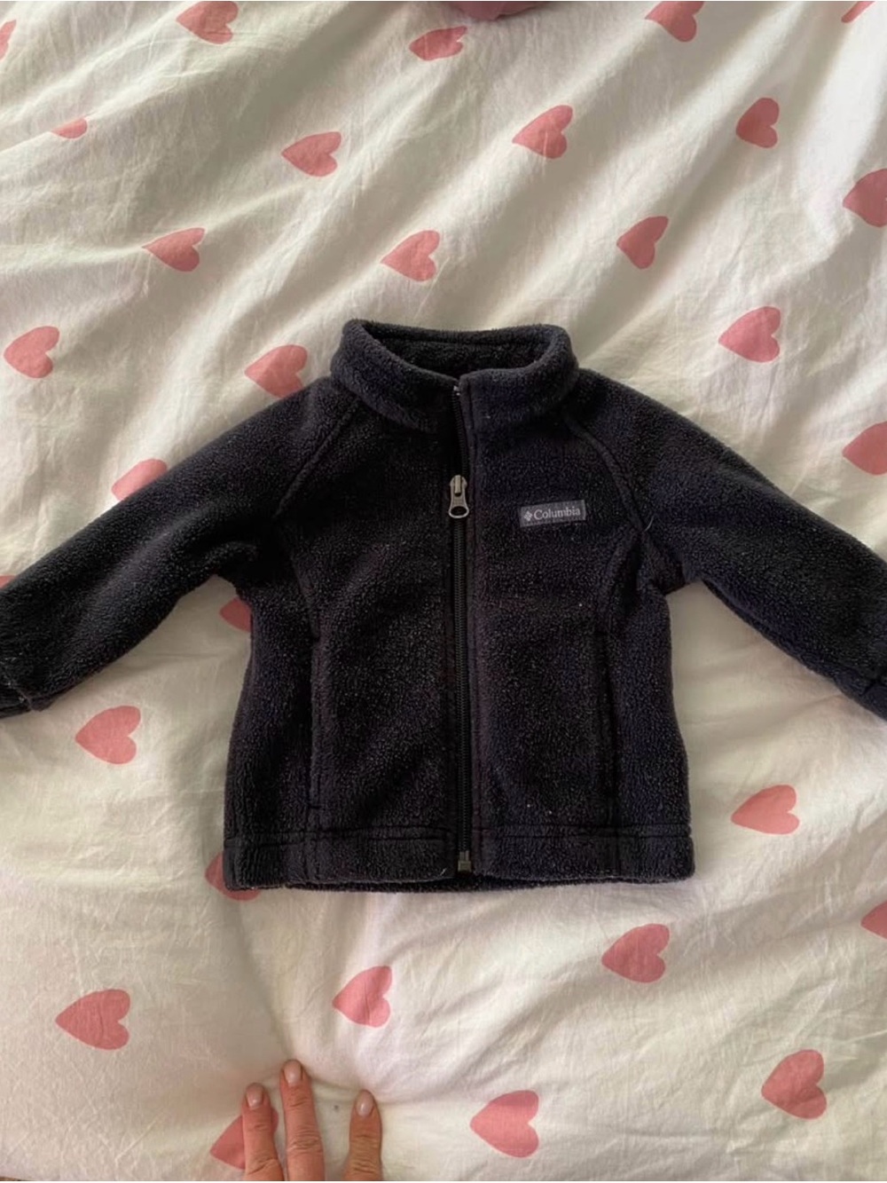 Columbia Black Infant Fleece Jacket